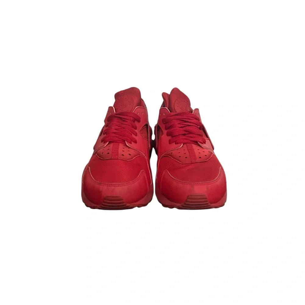 Nike Men’s Air Huarache Run 318429-660 Red Sneakers Size 9.5 - Picture 4 of 12